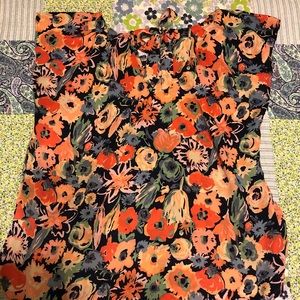 Lauren Conrad floral blouse